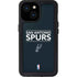 NBA San Antonio Spurs Standard - Black iPhone 15 Waterproof Case